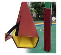 JYHHCYS Square Basketball Outdoor Pole Pad, 5ft 6ft 8ft Tall Padding To Wrap Around Metal Pole, Removable All-Weather Garage Basement Column Protector, Easy To Install(Red H 6ft,11x11 Inch)