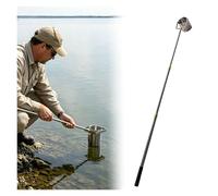 JYHHCYS Telescopic Sampling Dipper for Rivers, Water Quality Sampler Device with 500ml Or 1000ml Measuring Beaker, Pendulum Beaker Sampler Ladle for Water Testing(1000ml,2.8-6.5ft)