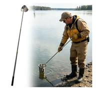JYHHCYS Water Sample Collection Rod, Stainless Steel Water Testing Kit, Extendable Sampling Pole for Lakes, Rivers, Ponds, And Environmental Monitoring(1000ml,3.2-8.2ft)