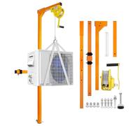 JYHHGDS Air Conditioner Installation Lifting Tool Kit,Air Conditioner Lifting Cranes 50 FT Lifting Height Air Conditioner Lifting Tool 400 LBS Load Capacity Crane Bracket for in