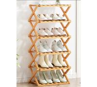 JYHHGDS Hidden Shoe Cabinet,Foldable Bamboo Shoe Rack,Shoe Organizers and Storage,Shoe Cabinet Storage for entryway,Small Shoe Rack for entryway,entryway Organizer Bamboo Cabinet,Suitable for Foyer