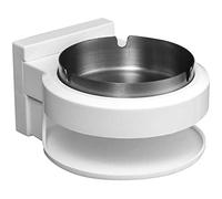 JYHHGDS Wall Hanging Ashtray, Stainless Steel Ashtray Windproof Creative Wall mounted Bathroom Ash Storage Box Portable Split Multi function Cigarette Ashtrays for Home
