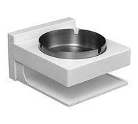 JYHHGDS Wall Hanging Ashtray, Stainless Steel Ashtray Windproof Creative Wall mounted Bathroom Ash Storage Box Portable Split Multi function Cigarette Ashtrays for Home