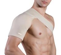 Jyinelx Shoulder Support for Men and Women, One Size Fits All Shoulder Brace, Adjustable Compression Sleeve Support, including Bendable Arm Sling, Aid Sleep and Cope with Injuries