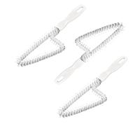 JYJLLM 3 pieces Hard Bristle Crevice Cleaning Brush,crevice cleaning brush,cleaning brushes for small spaces,Long Handle Narrow Crevice Cleaning Tool, Small Scrub Away Cleaning Brush for Home