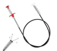 JYJLLM 90CM 160cm Flexible Grabber Pickup Tool, Snake Drain Hair Clog Remover, Drain unblocker，Extra Long Retractable Claw Handy Reacher for Litter Pick, Plug Hole, Drain, Sink, Toilet