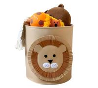 JYJLLM Cute patterns 35cm*35 of cmtoy basket，storage basket，Toy Storage Basket for Kids Baby，Applicable to for Kids Toys Room, Nursery, Home,Gift Basket, Office, Bedroom, Clothes (lions)