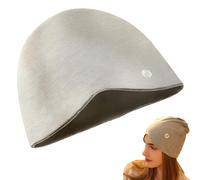 JYJLLM One Hat for Two Purposes Sleep Hats Stretchy Helmet Liner, Skull Cap, Sleep Cap, Summer Hats for Women, Night Cap, Multifunctional Headwear for Men Women (94% Cotton and 6% Spandex, Grey)