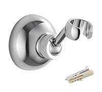 JYJLLM Shower Head Holder - Adjustable Suction Chrome Plated Handheld Shower Wall Bracket
