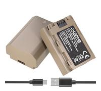 JYJZPB NP-FZ100 2280mAh Rechargeable Battery for Sony, USB-C 2 Packs