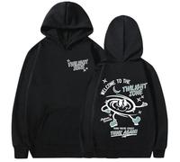 JYKJUEDZ Ariana Grande Twilight Think Again Hoodie Fall Winter Men's Women's Cute Clothing Extra Large Vintage Fashion Cotton Hoodie White