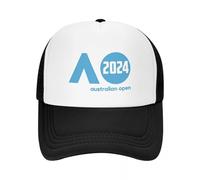 JYKJUEDZ Baseball Cap Australian Open AO Fashion Casual Mesh Adjustable Hip Hop Summer Unisex Baseball Polychromatic