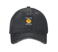 JYKJUEDZ Baseball Cap Buen Camino de Santiago. Compostela Peregrino Icon Tea for Men Women's