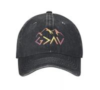 JYKJUEDZ Baseball Cap Copy of God is Greater Than The Highs and Lows; Ups and Downs - Gradient Bobble Designer Male Women's