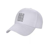 JYKJUEDZ Baseball Cap Eurovision Songs Visor Custom Beach Bag Women's Hats for The Sun Men's