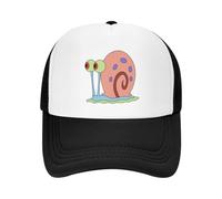 JYKJUEDZ Baseball Cap Gary The Snail Fashion Casual Mesh Adjustable Hip Hop Summer Unisex Baseball Polychromatic
