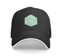 JYKJUEDZ Baseball Cap Green Bubble D20 Streetwear Fashion Beach Icon for Men Women's