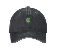 JYKJUEDZ Baseball Cap Green Monstera Leaf on Offer Fishing Man Women's