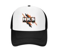 JYKJUEDZ Baseball Cap Hks Fashion Casual Mesh Adjustable Hip Hop Summer Unisex Baseball Polychromatic