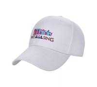 JYKJUEDZ Baseball Cap iThink We All Sing Version 2 Luxury Hat Man for The Sun Streetwear Fashionable for Men Women's