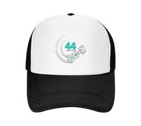 JYKJUEDZ Baseball Cap Lewis Hamilton 44 Fashion Casual Mesh Adjustable Hip Hop Summer Unisex Baseball Polychromatic