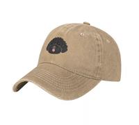 JYKJUEDZ Baseball Cap Love Black Toy Poodle Golf Horse Military Tactical Women's Men's
