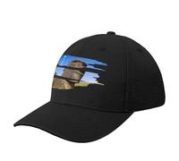 JYKJUEDZ Baseball Cap Moai-Watchers of Easter Island Man for The Sun dad Trucker Sun Women's Men's