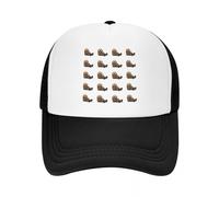 JYKJUEDZ Baseball Cap Otter Fashion Casual Mesh Adjustable Hip Hop Summer Unisex Baseball Polychromatic