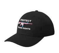JYKJUEDZ Baseball Cap Protect Trans Rights Birthday Beach Bag Sun Men Caps Women's