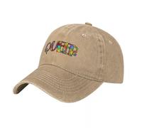 JYKJUEDZ Baseball Cap Queer Daisies and Plaid 2023 Visor Rugby Women's Golf Wear Men's