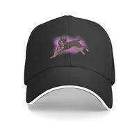 JYKJUEDZ Baseball Cap Red and Tan Australian Kelpie Black Trucker Kids Golf Men Women's