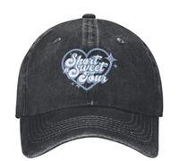 JYKJUEDZ Baseball Cap Sabrina Carpenter Denim Short n Sweet Tour Tennis Skate Hip Hop Summer Retro Sun Protection