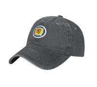 JYKJUEDZ Baseball Cap Scottish Lion Retro Football Rugby mod Roundel Sunscreen Tea Big Size New in The Women Men's