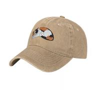 JYKJUEDZ Baseball Cap Sleeping Calico Cat Hood Icon Women's Beach Visor Men's