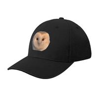 JYKJUEDZ Baseball Cap The Face of a Barn Owl Summer Party Men's Baseball Women's