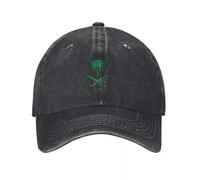 JYKJUEDZ Baseball Cap The Logo and Symbol of The Kingdom of Saudi Arabia Funny Bobble for Man Women's