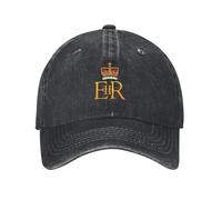 JYKJUEDZ Baseball Cap The Royal Cypher of Queen Elizabeth II Golf Kids Women's 2025 Men's