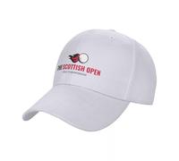 JYKJUEDZ Baseball Cap The Scottish Open Golf Championship Sun Thermal Visor Mens Tennis Women's
