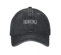 JYKJUEDZ Baseball Cap Thinking Funny Hilarious Sarcastic Humor Emotional Lonely Lovely New Generation Inspiration Open Minded Man's & WOM