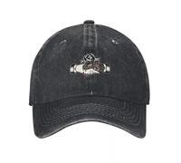 JYKJUEDZ Baseball Cap Traditional Trust No One Serpent Shaking Hand and Black Rose Tattoo |-F-| for Men Women's