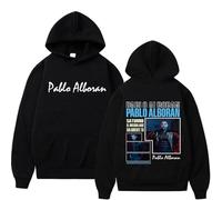JYKJUEDZ Pablo Albor Á N Global Tour Cover Hoodie Autumn/Winter Men's Women's Comfortable Fashionable Hip Hop Cotton Sweatshirt White