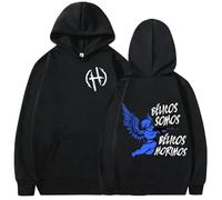 JYKJUEDZ Singer Junior H Sad Boyz Print Graphic Hoodie Men Women Retro Long Sleeve Fashion Sweatshirt Clothing Pullover Oversized White
