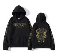 JYKJUEDZ SleepToken Metal Band Hoodies Unisex Men's Women Fans Sweatshirt Fashion Groove Metal Aesthetic Streetwear Retro Loose fit White