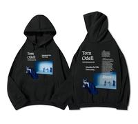 JYKJUEDZ Tom Odell and His Band Present 'Wonderful Journey of Life ' Autumn Winter Men's Women's Casual Loose Cotton Pullovers White