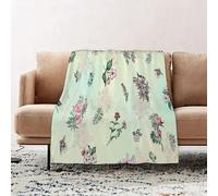 JYLYZZIN Fleece Blanket | Soft Cozy Flannel Throw Blanket | Perfect for Home, Bedroom, Sleepovers & Camping,digital printing textile pattern wallpaper,100x130cm