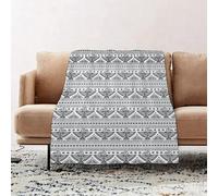 JYLYZZIN Fleece Blanket | Soft Cozy Flannel Throw Blanket | Perfect for Home, Bedroom, Sleepovers & Camping,Native American,Ethnic Primitive Tribal Art Pattern with Eagle Symbol Mysti,130x150cm