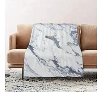 JYLYZZIN Fleece Blanket | Soft Cozy Flannel Throw Blanket | Perfect for Home, Bedroom, Sleepovers & Camping,Marble, antique marble, structured ocean style, organic granite, rock formation,100x130cm
