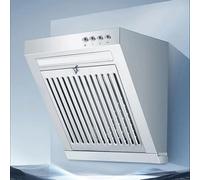 JYMALISA 280W Kitchen Range Hood, 380mm Side Suction Stainless Steel Exhaust Fan, with LED Light, 17M³/min, Low Noise Small Range Hood, Suitable for Kitchens, Dormitories, Apartments, Restaurants