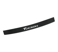 JYMLOV Car Rear Boot Bumper Protector for Hyun-dai Tucson, Carbon Fiber Trunk Door Sill Strip Anti-Scratch Decorative Sticker Styling Accessories,Black