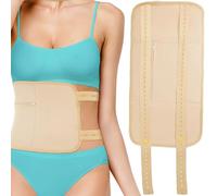 JYNARIX Castor Oil Pack,Reusable Castor Oil Compress Wrap, Organic Castor Oil Pack for Liver Detox with Storage Bag, Improve Abdominal Muscles and Digestive Constipation (No Castor Oil)(Khaki)